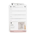 U Brands® Acrylic Magnetic Mount Dry-Erase Weekly Calendar Board, 8” x 12”, Clear 1 thumbnail image