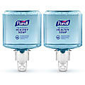 Purell® Healthcare Healthy Ultra Mild Foaming Handwash Soap, Clean, 40.6 Oz, Clear, Carton Of 2 Cartridges