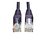 Tripp Lite Cat5e 350 MHz Snagless Molded (UTP) Ethernet Cable (RJ45 M/M) PoE Purple 14 ft. (4.27 m) - 14 ft 1 thumbnail image