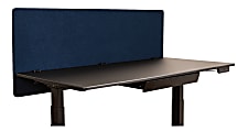 Luxor RECLAIM PET Acoustic Privacy Panel, 24" x 60", Starlight Blue