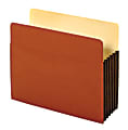 Office Depot® Brand Heavy-Duty File Pockets, 5 1/4" Expansion, 8 1/2" x 11", Letter Size, 30% Recycled, Brown, Box Of 10 File Pockets 1 thumbnail image