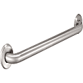 Genuine Joe Grab Bar - 3.4" Width x 3.4" Height x 27.4" Length - 1 Each - Silver - Stainless Steel 1 thumbnail image
