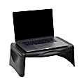 Mind Reader Anchor Collection Portable Laptop Desk with Hinged Lid and Storage, 7-1/4" H x 11-1/4" W x 18-3/4" D, Black