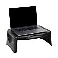 Mind Reader Anchor Collection Portable Laptop Desk with Hinged Lid and Storage, 7-1/4" H x 11-1/4" W x 18-3/4" D, Black 1 thumbnail image