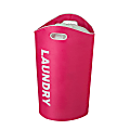 Honey-Can-Do Foam Laundry Tote, 26 7/8", Pink 1 thumbnail image