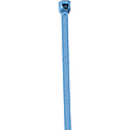 Partners Brand Metal Detectable Cable Ties, 15", Blue, Case Of 100