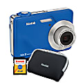 Kodak® EasyShare CD80 10.2-Megapixel Digital Camera Bundle With 2GB SD Card And Case, Blue 1 thumbnail image