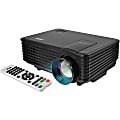 Pyle PRJG88 LCD Projector - 800 x 480 - Front - 480p - 30000 Hour Normal ModeWVGA - 1,000:1 - 800 lm - HDMI - USB - 1 Year Warranty 1 thumbnail image