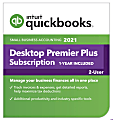 Intuit® QuickBooks® Desktop Premier Plus 2021, For 2 Users, Windows®, Download 1 thumbnail image