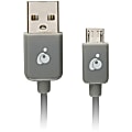 IOGEAR® Charge & Sync USB To Micro USB Cable, Space Gray, 9.8', VM2863 1 thumbnail image