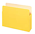 Office Depot® Brand File Cabinet Pockets, 5 1/4" Expansion, Letter Size, Yellow 1 thumbnail image