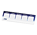 Custom Post-It® Notes Organizational Adhesive Note Pad, 3" x 10", White, 25 Sheets Per Pad 1 thumbnail image
