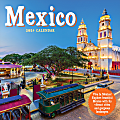 2024 TF Publishing Scenic Monthly Wall Calendar, 12” x 12”, Mexico, January To December
