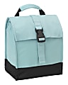 Office Depot® Insulated Lunch Tote With Buckle Closure, 15-3/4"H x 8-7/16"W x 5-15/16"D, Blue/Black