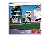 Draper Luma 2 HDTV Format - Projection screen - ceiling mountable, wall mountable - 161" (161 in) - 16:9 - Matt White - white