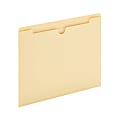 Office Depot® Brand Manila File Jackets, Reinforced Tab, 8 1/2" x 11", Box of 100 File Jackets