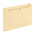 Office Depot® Brand Manila Double-Top File Jackets, 1" Expansion, Legal Size, Box Of 50