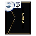 Geographics® Certificate Presentation Easel, 8 1/2" x 11", Black 1 thumbnail image