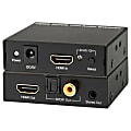 KanexPro Audio De-Embedder with 3D Support - 192 kHz to 192 kHz - 1 x HDMI In - 1 x HDMI Out