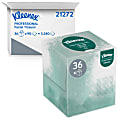 Kleenex® Professional Naturals Boutique Facial Tissue Cube, 90 Sheets Per Box, Case of 36 Boxes