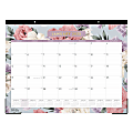2025 Blue Sky Monthly Desk Pad Planning Calendar, 22” x 17”, Tula, January 2025 To December 2025