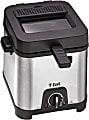 T-Fal Compact Deep Fryer, 10-7/16”H x 10-7/16"W x 10-7/16”H, Silver 1 thumbnail image