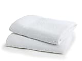 Medline Interblend Bath Towels, 24" x 50", 10 Lb, White, Pack Of 12 1 thumbnail image
