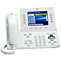 Cisco 9971 IP Phone - Corded/Cordless - Wi-Fi - Desktop - VoIP - 5.6" LCD - IEEE 802.11a/b/g - PoE Ports 1 thumbnail image