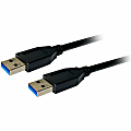 Comprehensive USB 3.0 A Male To A Male Cable 3ft. - 3 ft USB Data Transfer Cable  - USB3AA3ST 1 thumbnail image