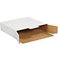 Partners Brand White Side Loading Locking Mailers, 12 1/8" x 9" x 2 1/2", Pack Of 50 1 thumbnail image