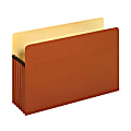 Pendaflex® File Pockets, 5 1/4" Expansion, Legal Size, 30% Recycled, Brown, Box Of 10 File Pockets