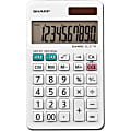 Sharp® White Series Handheld Calculator, EL-377WB