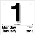 AT-A-GLANCE® Today Is Daily Calendar Refill, 6" x 6", January-December 2018 (K150-18) 1 thumbnail image