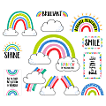 Creative Teaching Press® Rainbow Doodles Doodly Rainbows 17-Piece Bulletin Board Set 1 thumbnail image