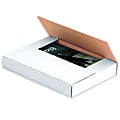 Partners Brand Easy-Fold Mailers, 9 5/8"L x 6 5/8"W x 1 1/4"H, White, Pack Of 50 1 thumbnail image