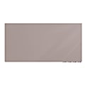 Ghent Aria Low Profile Glassboard, Magnetic, 48"H x 72"W, Lilac Gray 1 thumbnail image