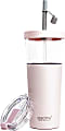 Asobu Marina 2-in-1 Tumbler, 28 Oz, Pink