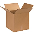 Partners Brand Corrugated Cube Boxes, 13"L x 13"W x 13"H, Kraft, Pack Of 25