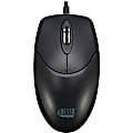 Adesso iMouse M6-TAA - Optical Scroll Mouse (TAA Compliant) - Full-size Mouse - Optical - Cable - Black - USB - 1000 dpi - Scroll Wheel - 3 Button(s) - Symmetrical - TAA Compliant