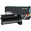 Lexmark™ C782X1MG Magenta Extra-High Yield Toner Cartridge 1 thumbnail image