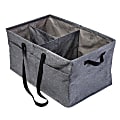 Honey Can Do Large Trunk Organizer, 13" x 15-3/4" x 25-1/2", Gray