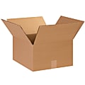Partners Brand Corrugated Boxes, 14" x 14" x 8", Kraft, Pack Of 25 1 thumbnail image