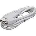 RCA USB Sync/Charge Cable - 3 ft USB Data Transfer Cable - Type A Male USB - Type B Male Micro USB 1 thumbnail image