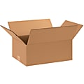 Partners Brand Corrugated Boxes, 15" x 11" x 6", Kraft, Pack Of 25 1 thumbnail image