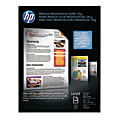 HP Premium Presentation Multi-Use Printer & Copy Paper, White, Letter (8.5" x 11"), 250 Sheets Per Pack, 32 Lb, 92 Brightness