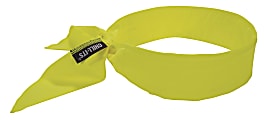 Ergodyne Chill-Its® 6702 Evaporative Cooling Bandanas, Lime, Pack Of 12 Bandanas 1 thumbnail image