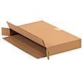 Partners Brand Side Loading Corrugated Cartons, 15" x 2" x 9", Kraft, Pack Of 25