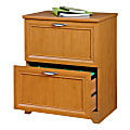 Realspace® Magellan 23-1/2"W x 16-1/2"D Lateral 2-Drawer File Cabinet, Honey Maple 1 thumbnail image