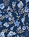 2025-2026 Willow Creek Press Monthly Academic Booklet Planner, 7-1/2” x 9-1/2”, Bluesy Floral, July 2025 To June 2026, 56912 1 thumbnail image