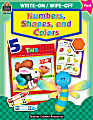 Teacher Created Resources Write-On/Wipe-Off Book, Numbers, Shapes And Colors, Preschool
